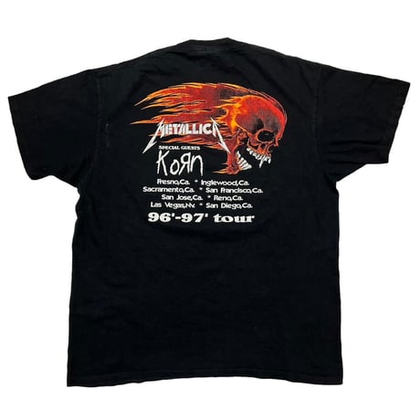 METALLICA KORN GUEST 96-97 TOUR BOOTLEG ANVIL XL 2016