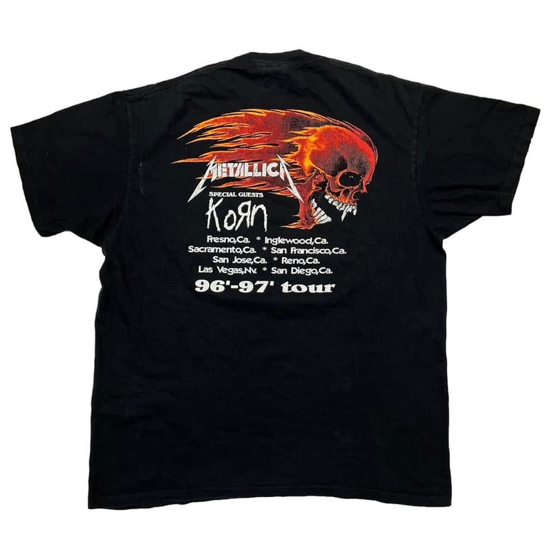 METALLICA KORN GUEST 96-97 TOUR BOOTLEG ANVIL X