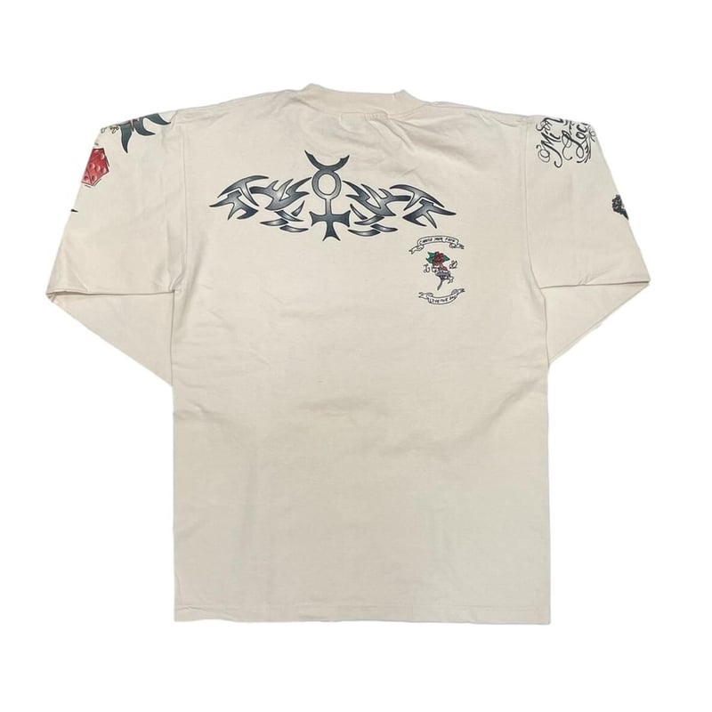 DENNIS RODMAN TATTOO LS TEE NATURAL LARGE 2568