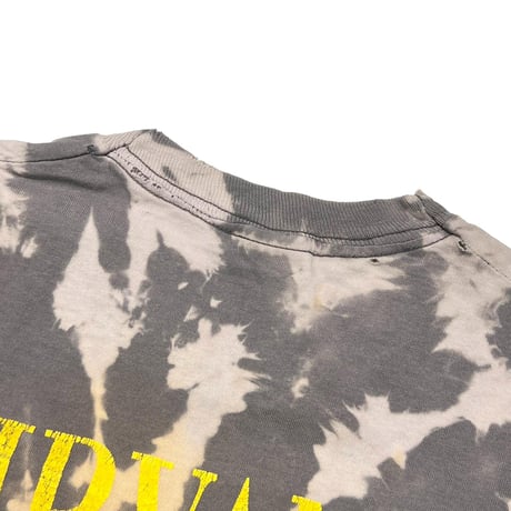 NIRVANA SMILE BOOTLEG GREY TIE DYE XL 9110