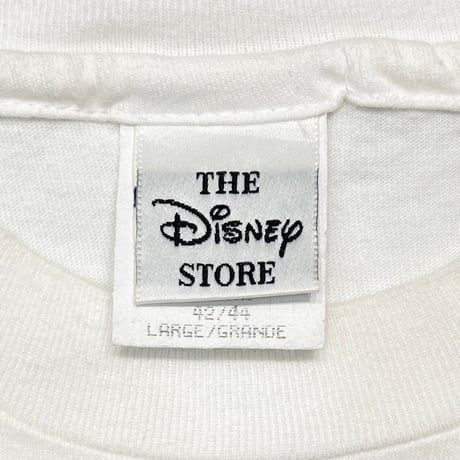 DISNEY VINTAGE LOGOS PEACE, LOVE & MICKEY MOUSE WHITE LARGE 4150