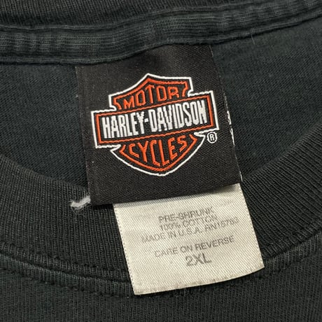 HARLEY DAVIDSON 2002 FEEL THE POWER ENGINE EAGLE POLAR BEAR ANCHORAGE ALASKA XXL 8142