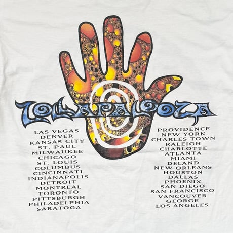LOLLAPALOOZA 1994 FES WIHTE SOFTEE XL 4305