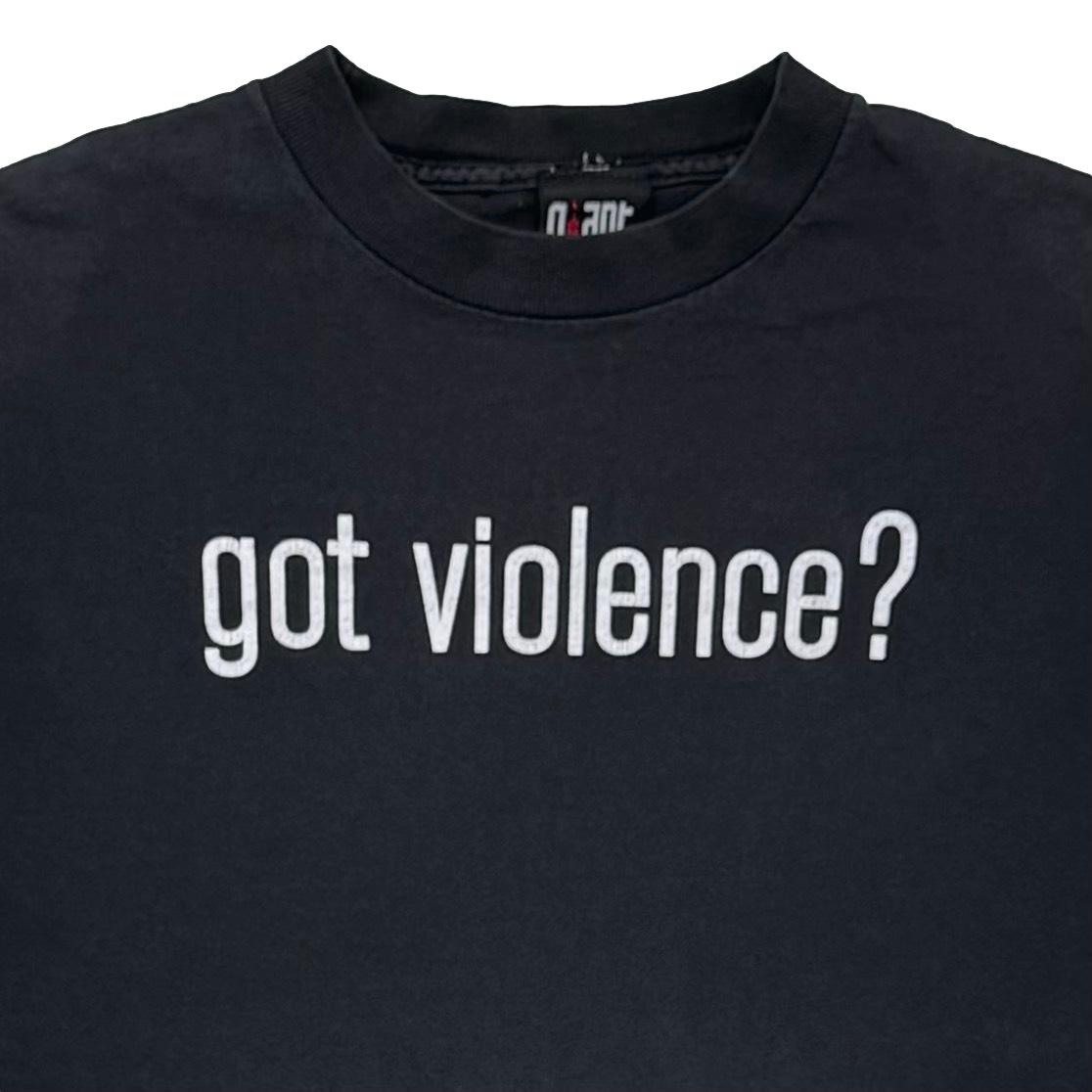 MARILYN MANSON got violence ? LS GIANT FITS MED