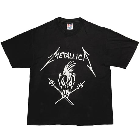METALLICA SUMMER SHIT 1994 BIG SKULL HANES LARGE 4272