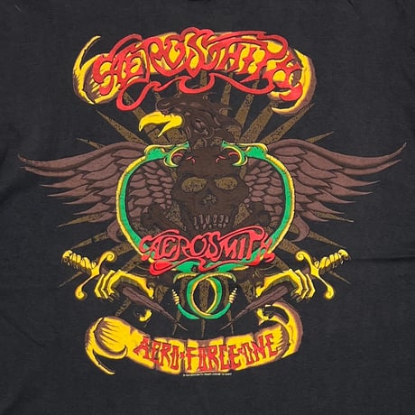AEROSMITH 1993 AERO FORCE ONE TOUR SKULL EURO LARGE 4024