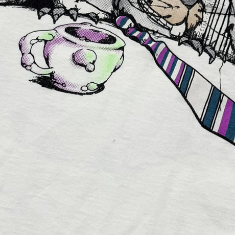 ALICE IN WONDERLAND MAD HATTER WHITE ANDAZIA LARGE 4978