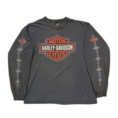 HARLEY DAVIDSON BIG EMBLEM ARM CHAIN PRINT 2002 BARTELS XL 3783