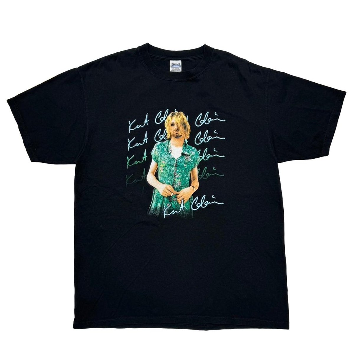 NIRVANA KURT COBAIN DRESS ANVIL XL 8912 | great