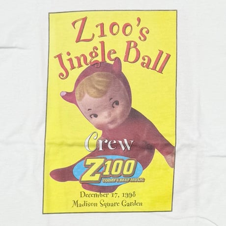 Z100's JINGLE BALL MUSIC FESTIVAL WHITE GILDAN LARGE 4424