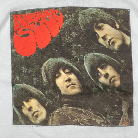 BEATLES RUBBER SOUL WHITE FITS LARGE 9273