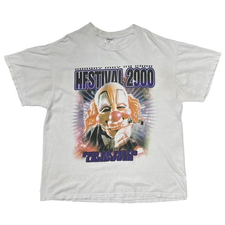 HFSTIVAL 2000 FED EX FIELD LANDOVER Slipknot RAGE AGAINST THE MACHINE STP WHITE DELTA XL 0169