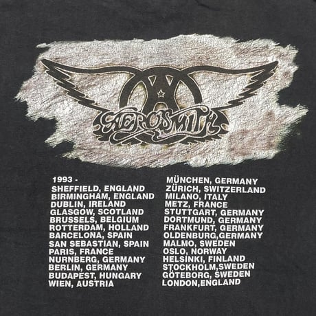 AERO SMITH GET A GRIP 1993 TOUR EURO FITS XL 0950