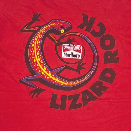 Marlboro LIZARD ROCK POCKET TEE RED HANES XL 5500