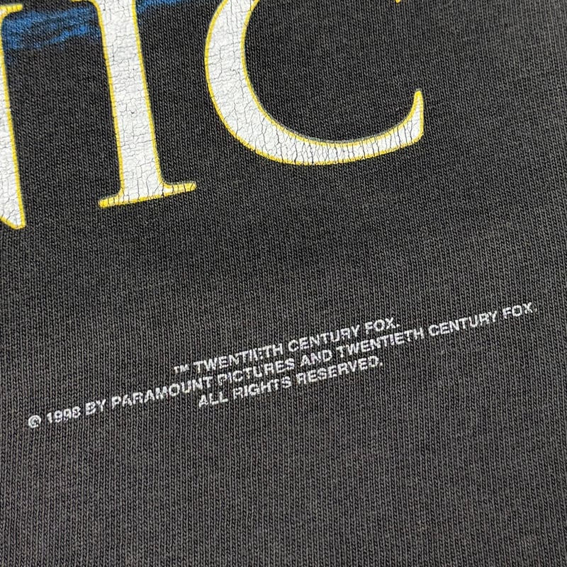 TITANIC 1998 MOVIE PROMO FADED BLACK XL 8769 |