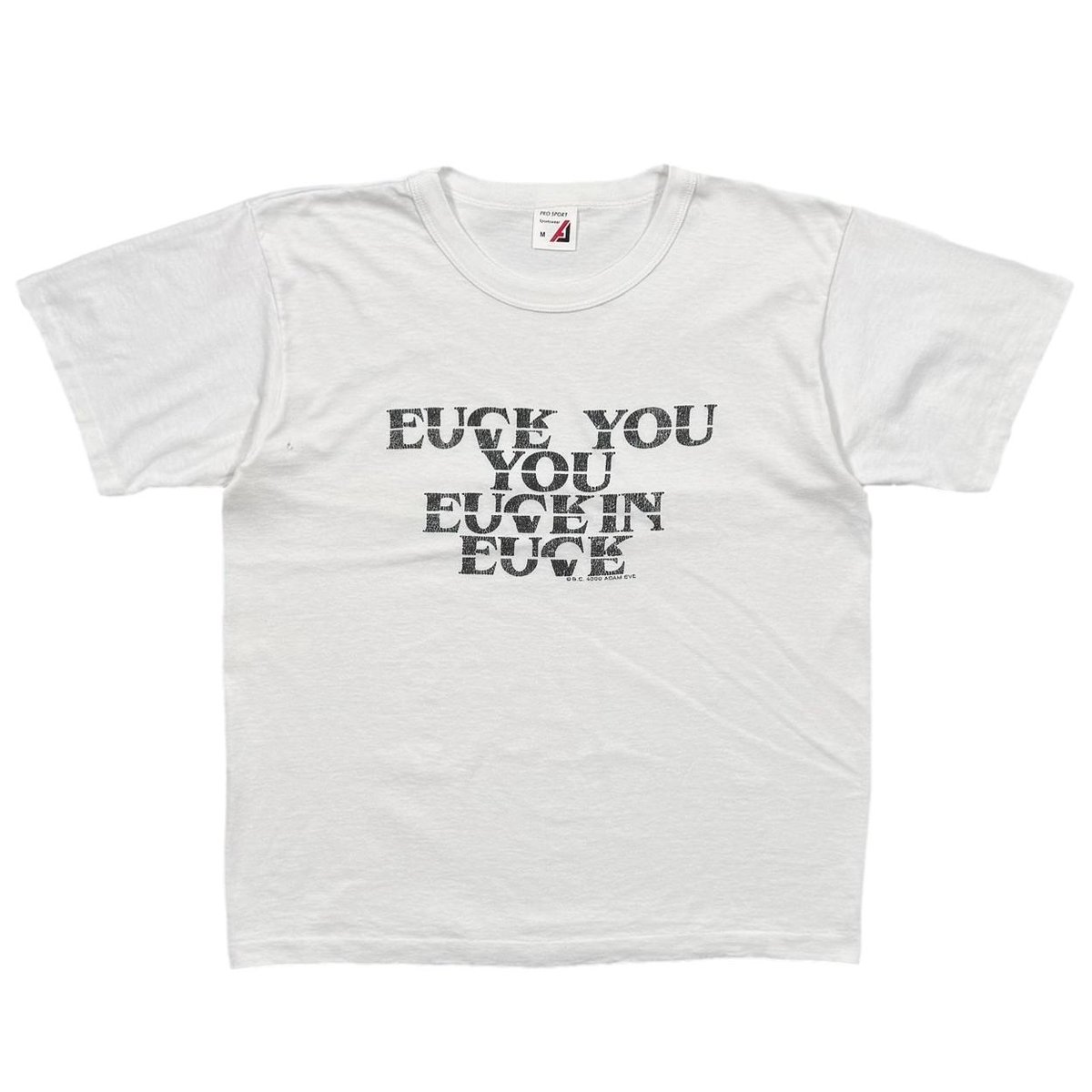 greatLAnd fuck love shirt / new vintage MEDIUM