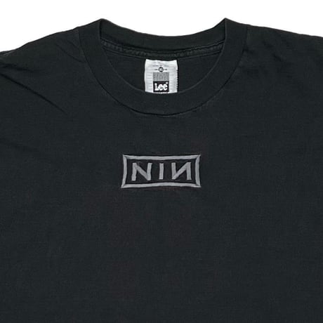 NINE INCH NAILS EMBROIDERY BOX LOGO BACK AMMONITE LEE XL 5623