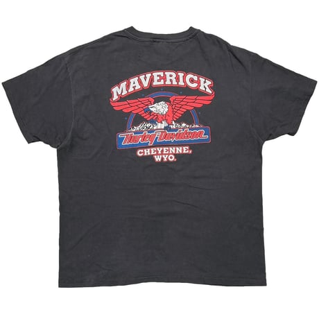 HARLEY DAVIDSON SIDE FLAME LOGO MAVERICK EAGLE XXL 5370
