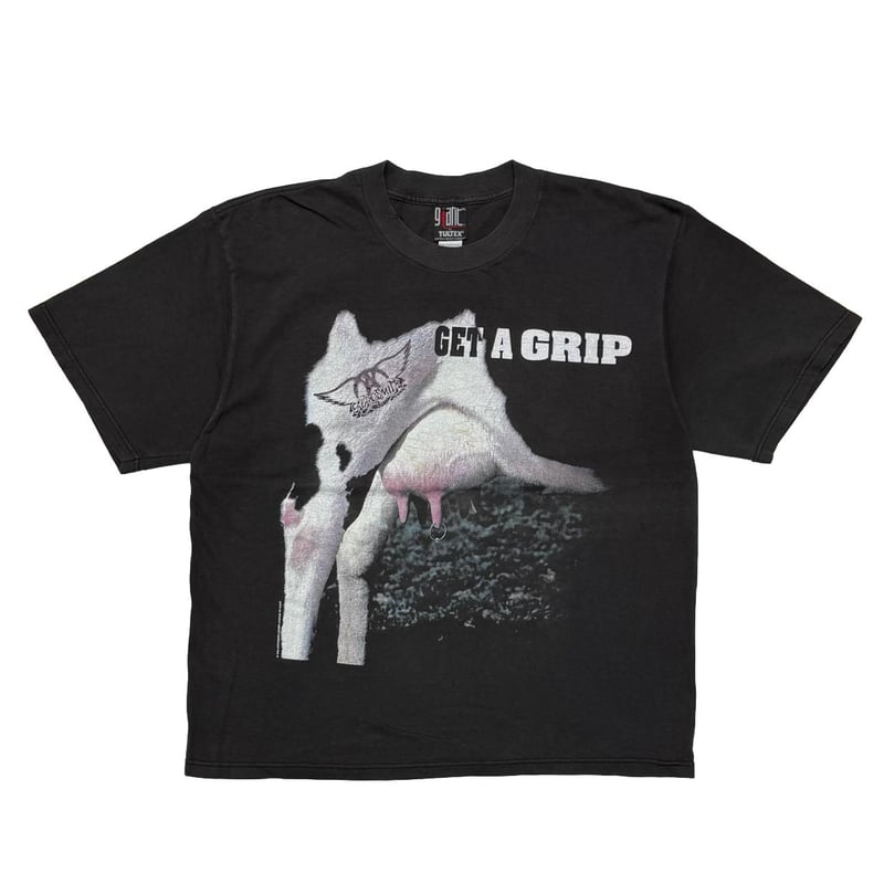 AEROSMITH GET A GRIP BLACK GIANT BY TULTEX XL 0