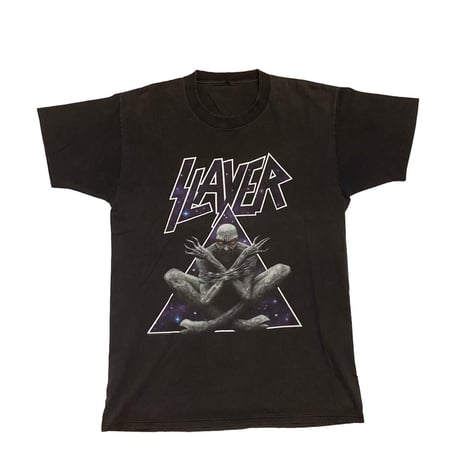 SLAYER DIVINE INTERVENTION 1994 TEE FIT LIKE LARGE 8172