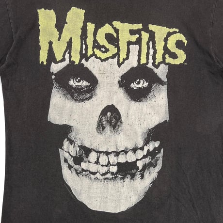 MISFITS 1996 EAST COAST TOUR 96 HUGE SKULL GREEN TEXT WILD OATS XL 2326