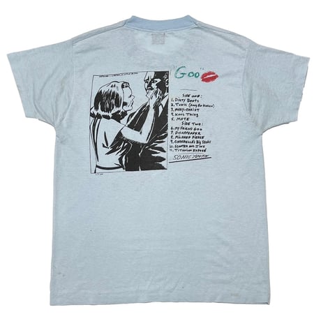 SONIC YOUTH GOO LIGHT BLUE SCREEN STARS XXL 0465