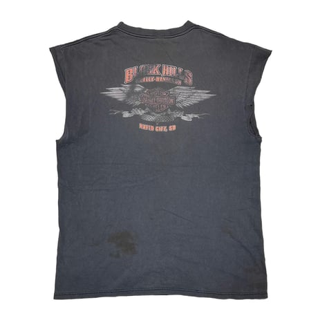 HARLEY DAVIDSON 2000 EMBLEM BLACK HILLS SLEEVELES XL 1887