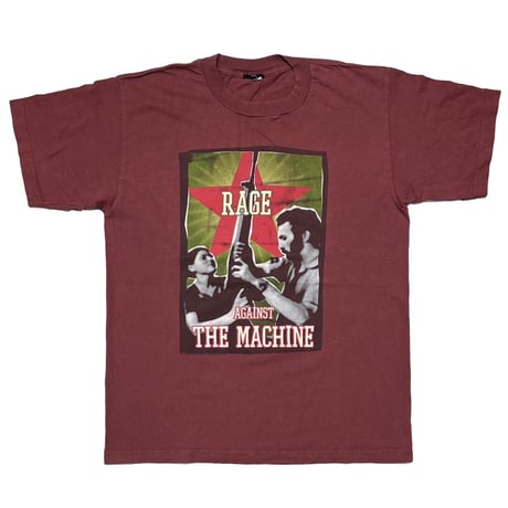 RAGE AGAINST THE MACHINE SHOT GUN & STAR CARDINAL FITS XL 9928