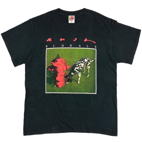RUSH SIGNALS NEW WORLD TOUR '82-83 FRUIT OF THE LOOM LARGE 2750