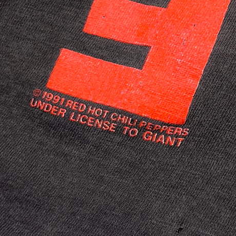 RED HOT CHILI PEPPERS 1991 AZTEC BLACK EURO LARGE 6980