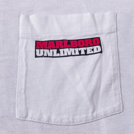Marlboro HORSE CREEK POCKET TEE WHITE FITS XL 1
