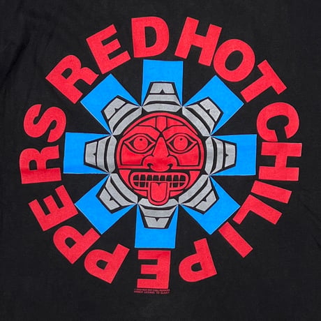 RED HOT CHILI PEPPERS 1991 Aztec BLACK EURO LARGE 9217
