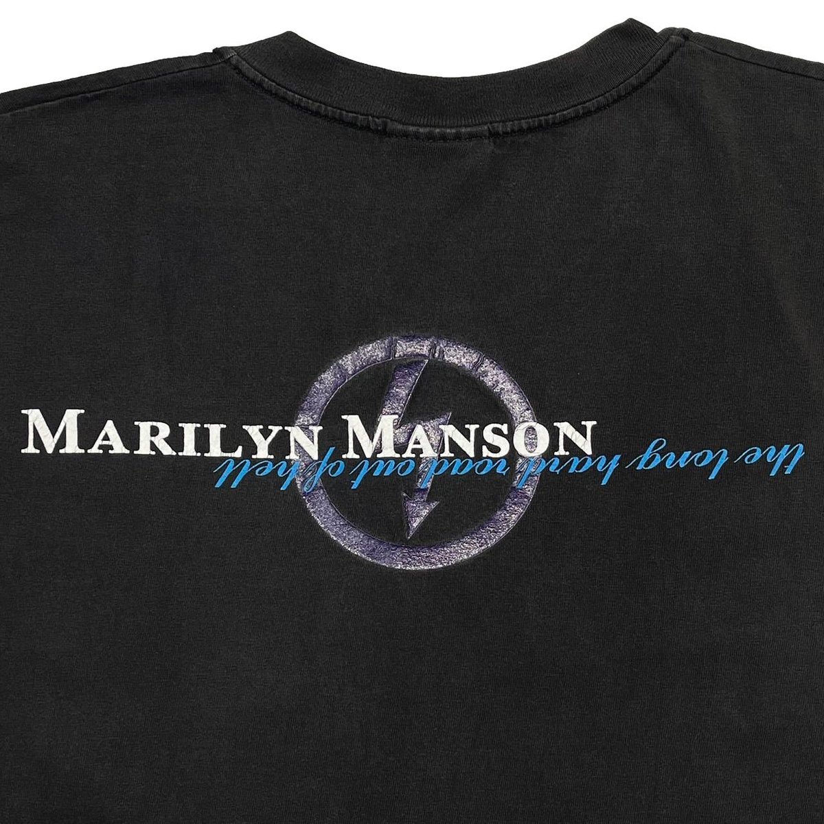 90s Marilyn Manson \"The End \" XL 鬼フェード Marilyn Manson - Signed Limited Edition Oversize Print (1998