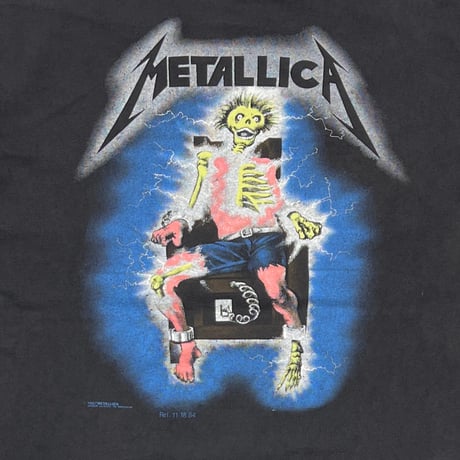 METALLICA 1987 METAL UP ASS METALLICA TAG LARGE 5114