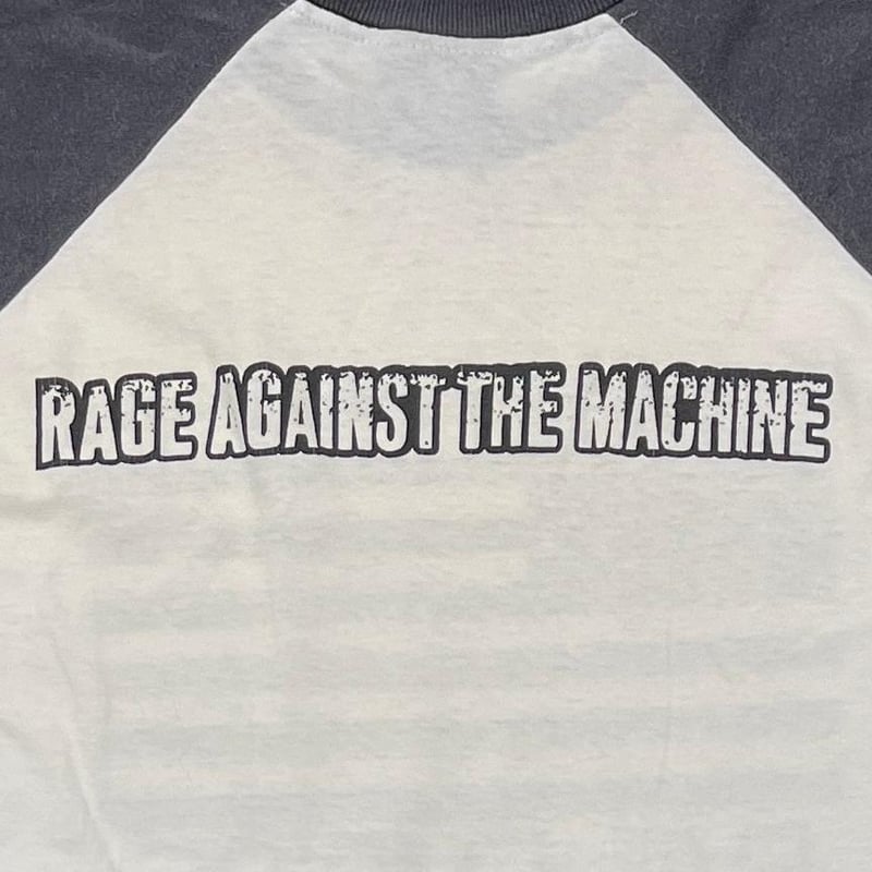 RAGE AGAINST THE MACHINE 1996 EVIL EMPIRE RAGLA RAGE AGAINST THE MACHINE 1996 EVIL EMPIRE RAGLA