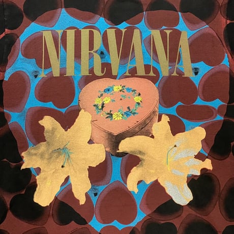 NIRVANA HEART SHAPED BOX GIANT BY TULTEX XL 0802