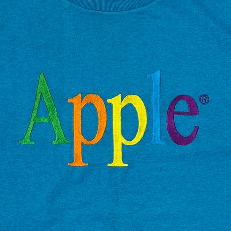 Apple EMBROIDERY MULTI LOGO TURQUOISE BLUE ONEITA XL 2513