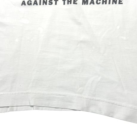 RAGE AGAINST THE MACHINE WE HAVE DETERMINED WHITE BRIGHT GREEN EURO XL 6734