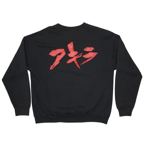 AKIRA KANEDA EXPLODE CREWNECK SWEAT LEE BODY LARGE 1463