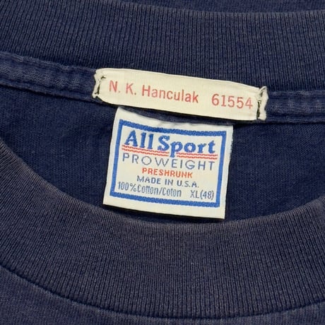 WEEZER 1995 ROCK MUSIC ALL SPORT XL NAVY 1215