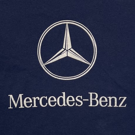 MERCEDES-BENZ LOGO POCKET TEE NAVY FITS LARGE 2997