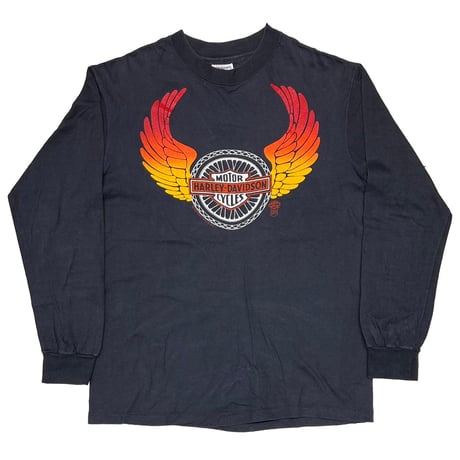 HARLEY DAVIDSON SAN DIEGO EMBLEM LOGO LS Hanes LARGE 8814