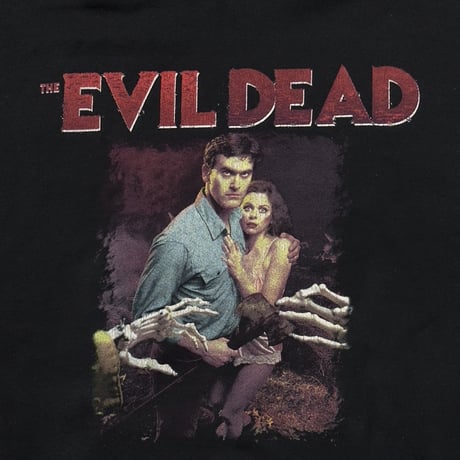 THE EVIL DEAD 2001 LOGO HOODIE FRUIT OF THE LOOM XL 2598