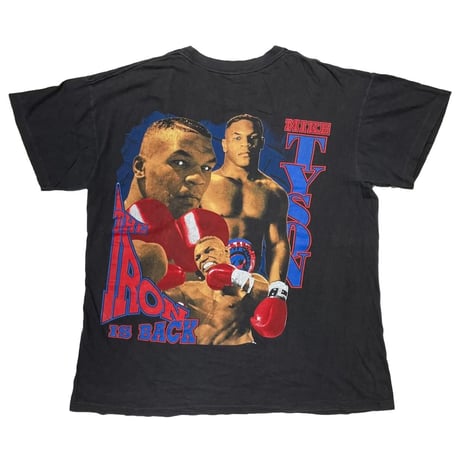 MIKE TYSON THE IRON IS BACK RAP DESIGN FITS XL 8406
