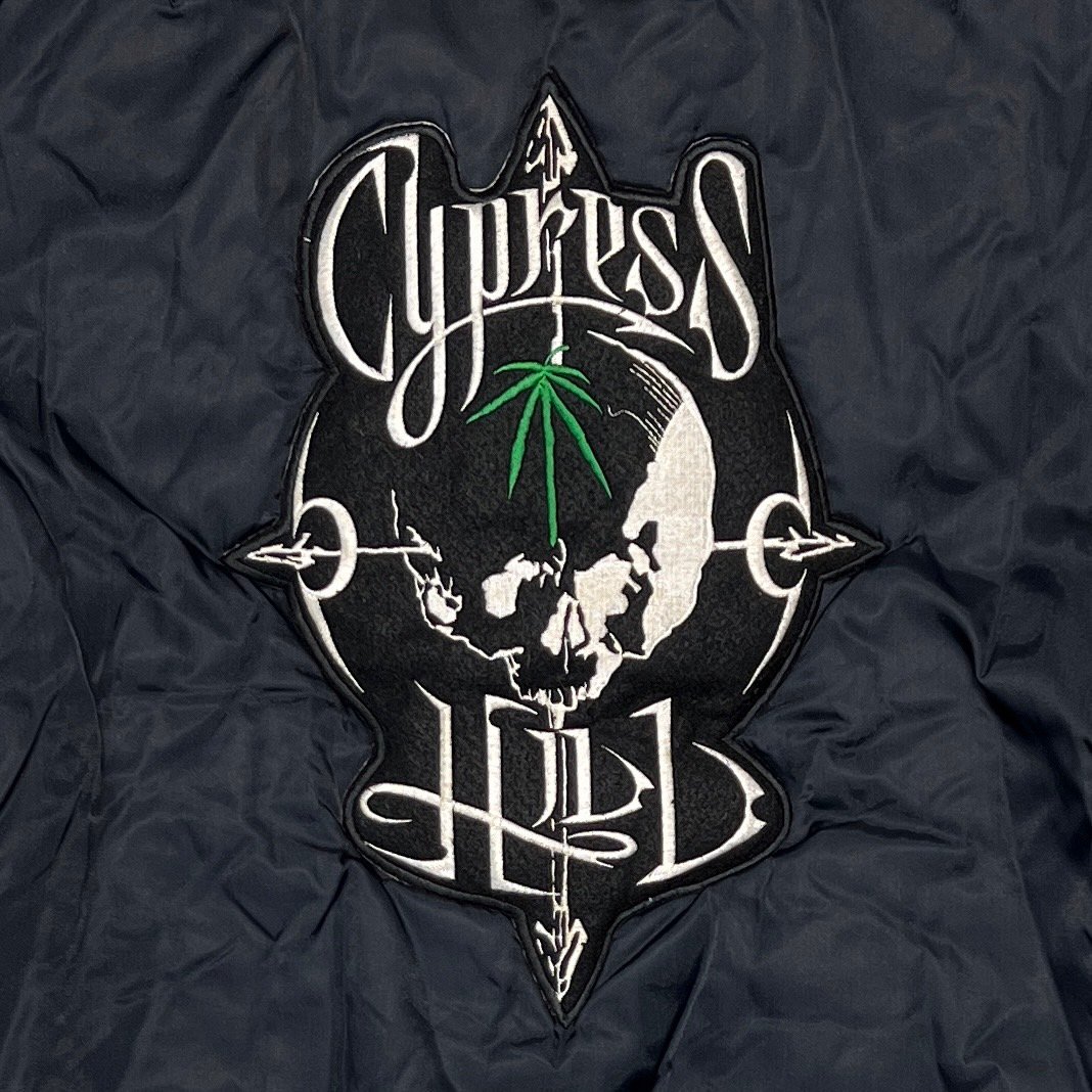 希少レア 90s Cypress Hill サイプレスヒル MA-1 ジャケット CYPRESS HILL MA-1 JACKET BLACK XL 8911 | greatL