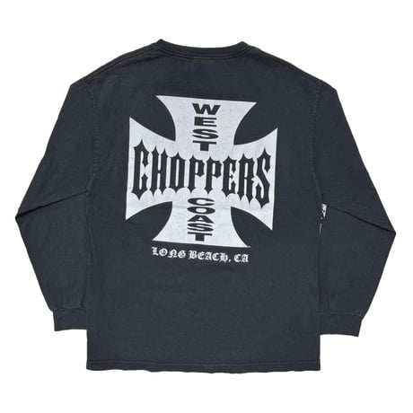 WEST COAST CHOPPERS IRON CROSS LS BLACK ALSTYLE LARGE 4928