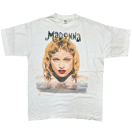 MADONNA 1993 THE GIRLIE SHOW WHITE BRIGHT GREEN LARGE 3825