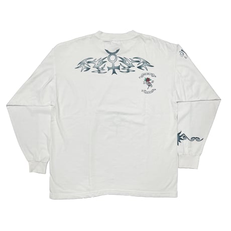 DENNIS RODMAN TATTOO LS WHITE XL 5066