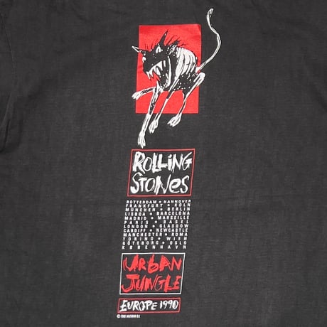 THE ROLLING STONES 1990 URBAN JUNGLE EUROPE EURO LARGE 1476