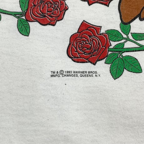 LOONEY TUNES 1993 REGEE FES TEE ANVIL LARGE 8473